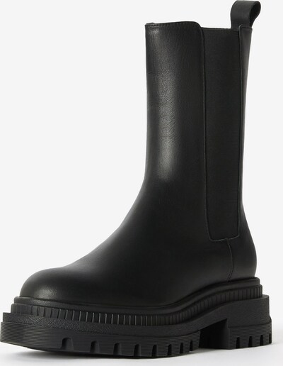 Bershka Chelsea Boots en noir, Vue avec produit