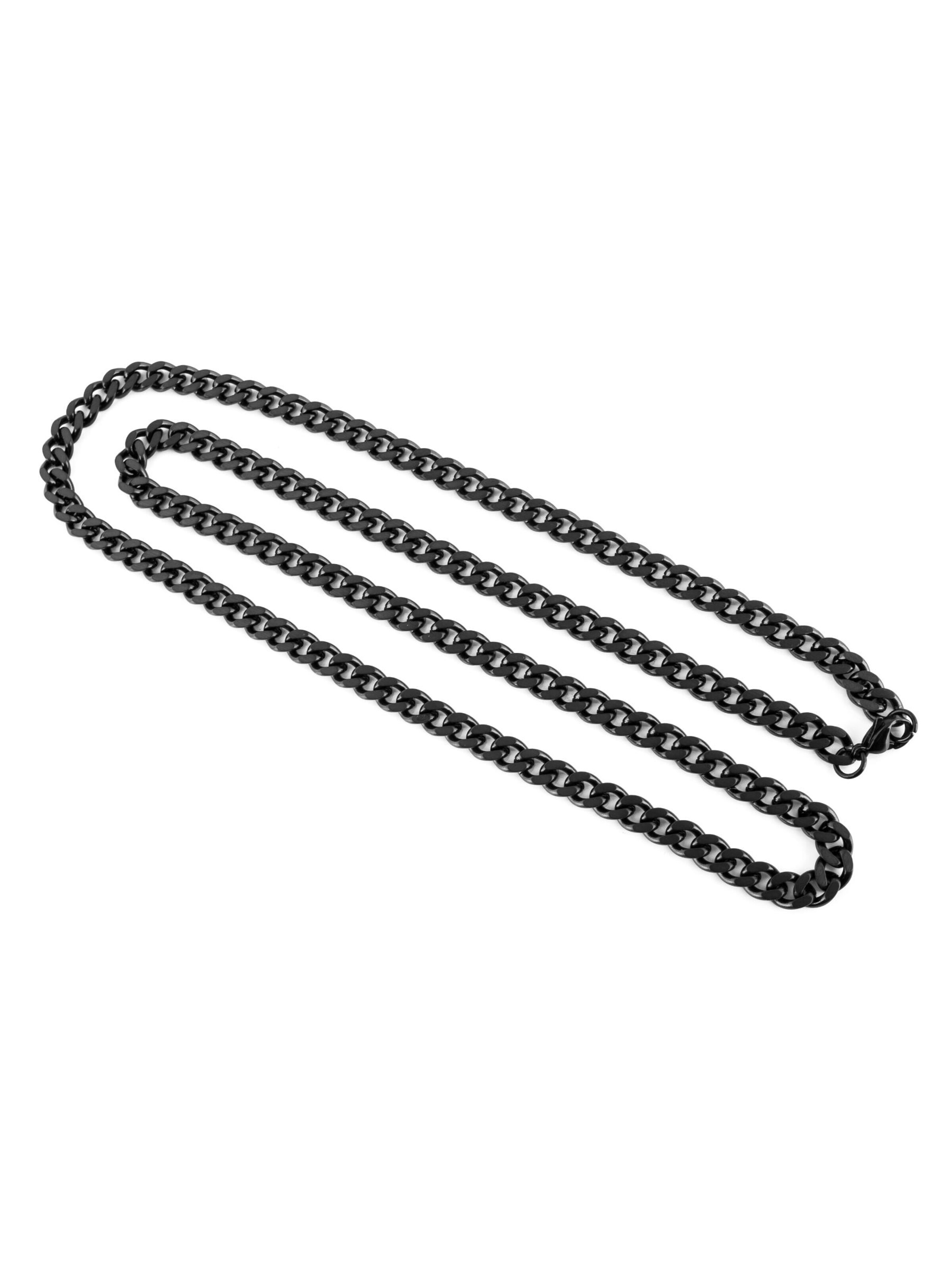 Akitsune Necklace 'Fibra' in Black