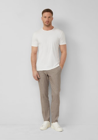 Coupe slim Pantalon ' S.OPURE ' s.Oliver en marron