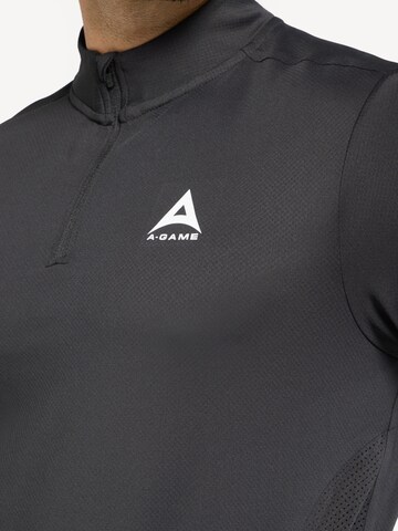 Maglia funzionale di A-Game in nero