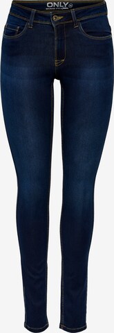 Skinny Jean 'Ultimate King' ONLY en bleu : devant