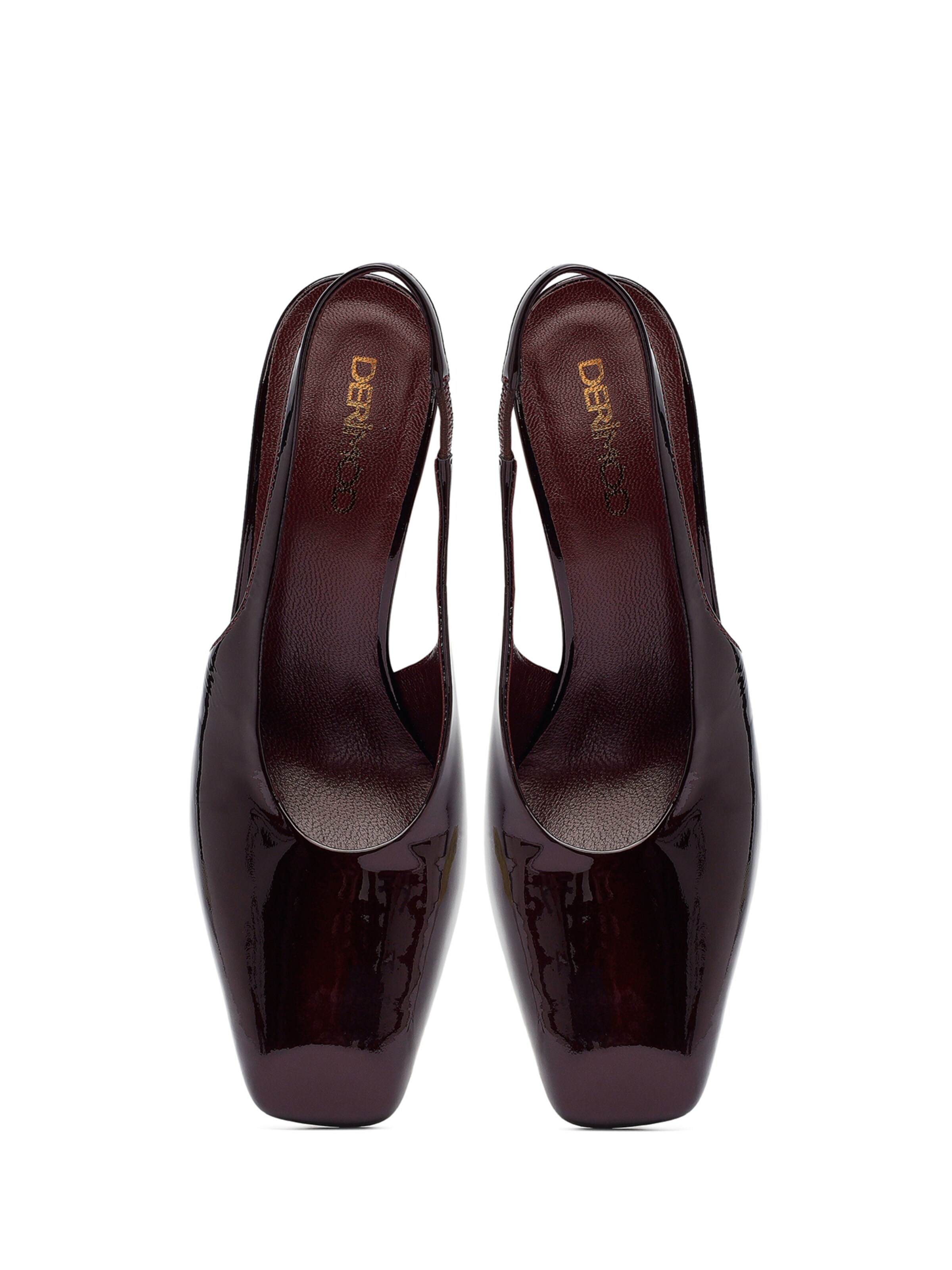 Derimod Slingback Pumps in Red