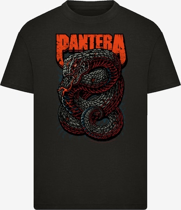 F4NT4STIC Shirt 'Pantera Venomous Snake' in Zwart: voorkant
