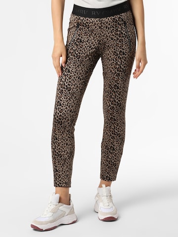 Cambio Leggings 'Ranee' in Brown: front