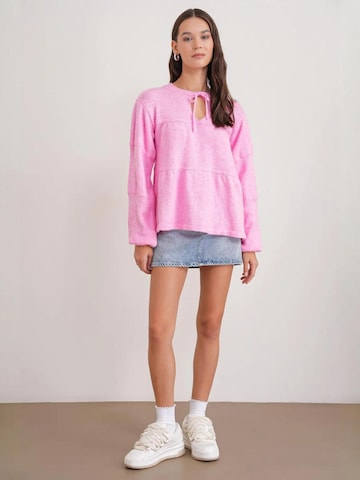 Pull-over 'Pullover' MixRay en rose