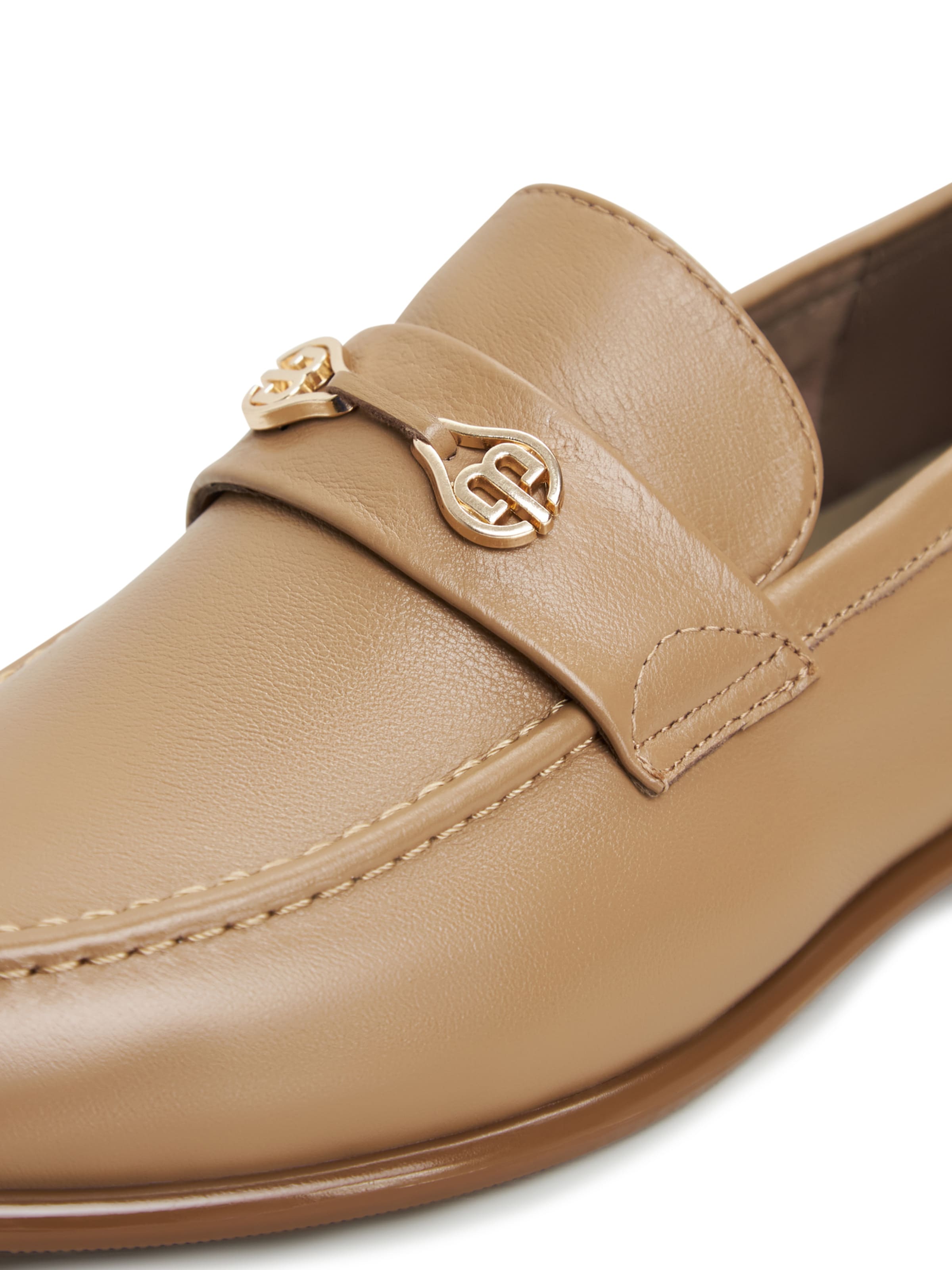 CESARE GASPARI Mokassin in Beige