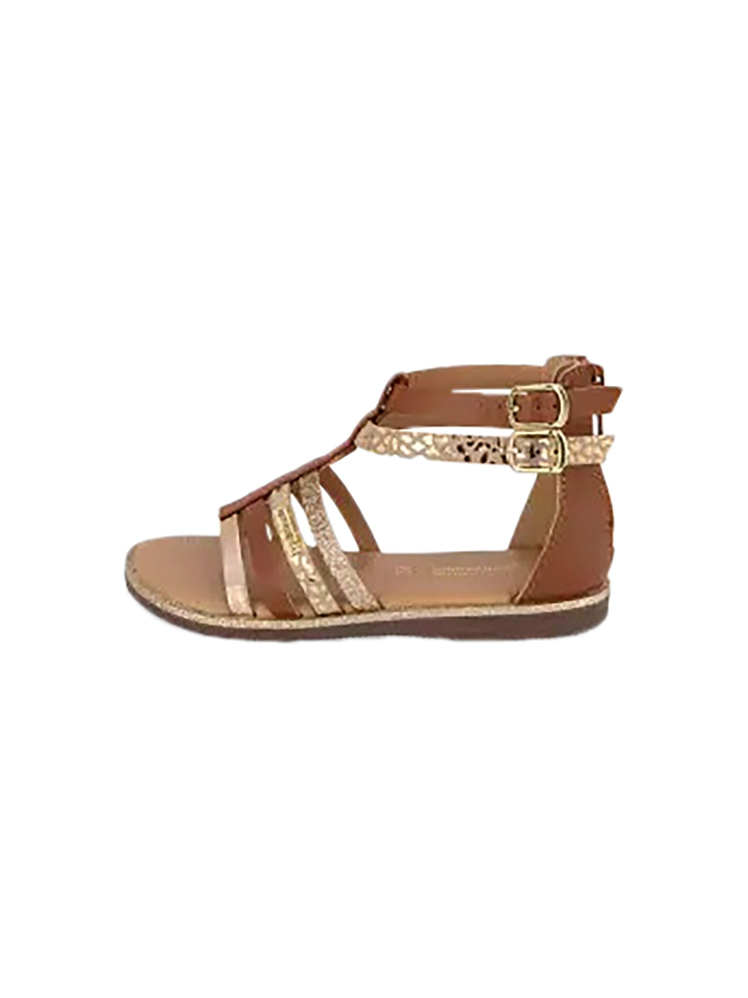 Sandales 'Iniame-Ledersandalen für Kinder' Les Tropéziennes en marron : devant
