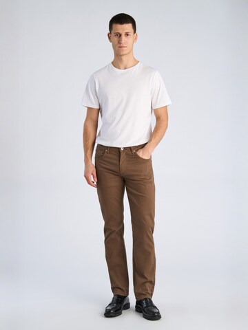 Lindbergh Tapered Bukser i brun