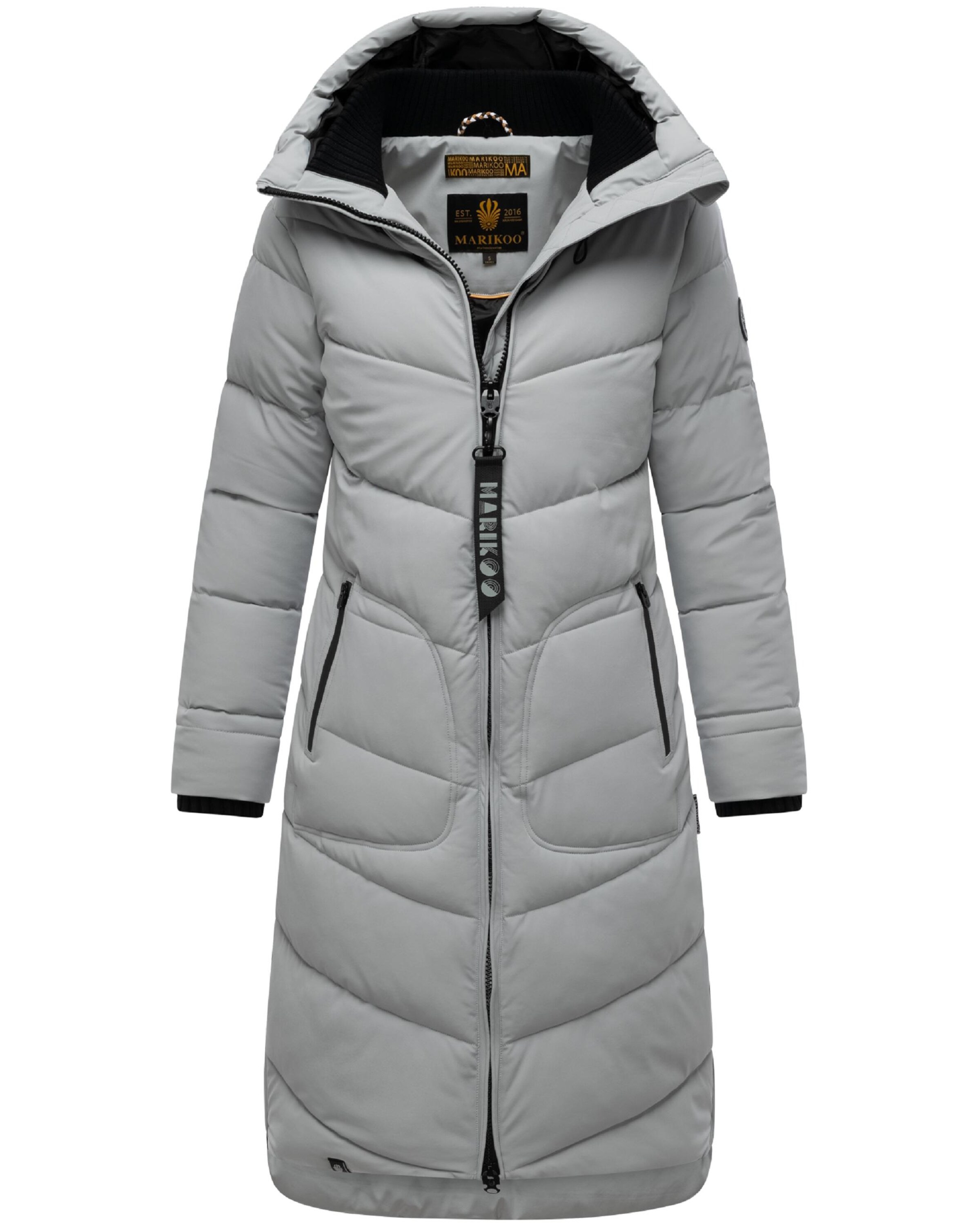 MARIKOO Mantel 'Benikoo' in Grau