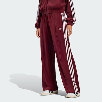 ADIDAS ORIGINALS Loosefit Broek in Rood: voorkant
