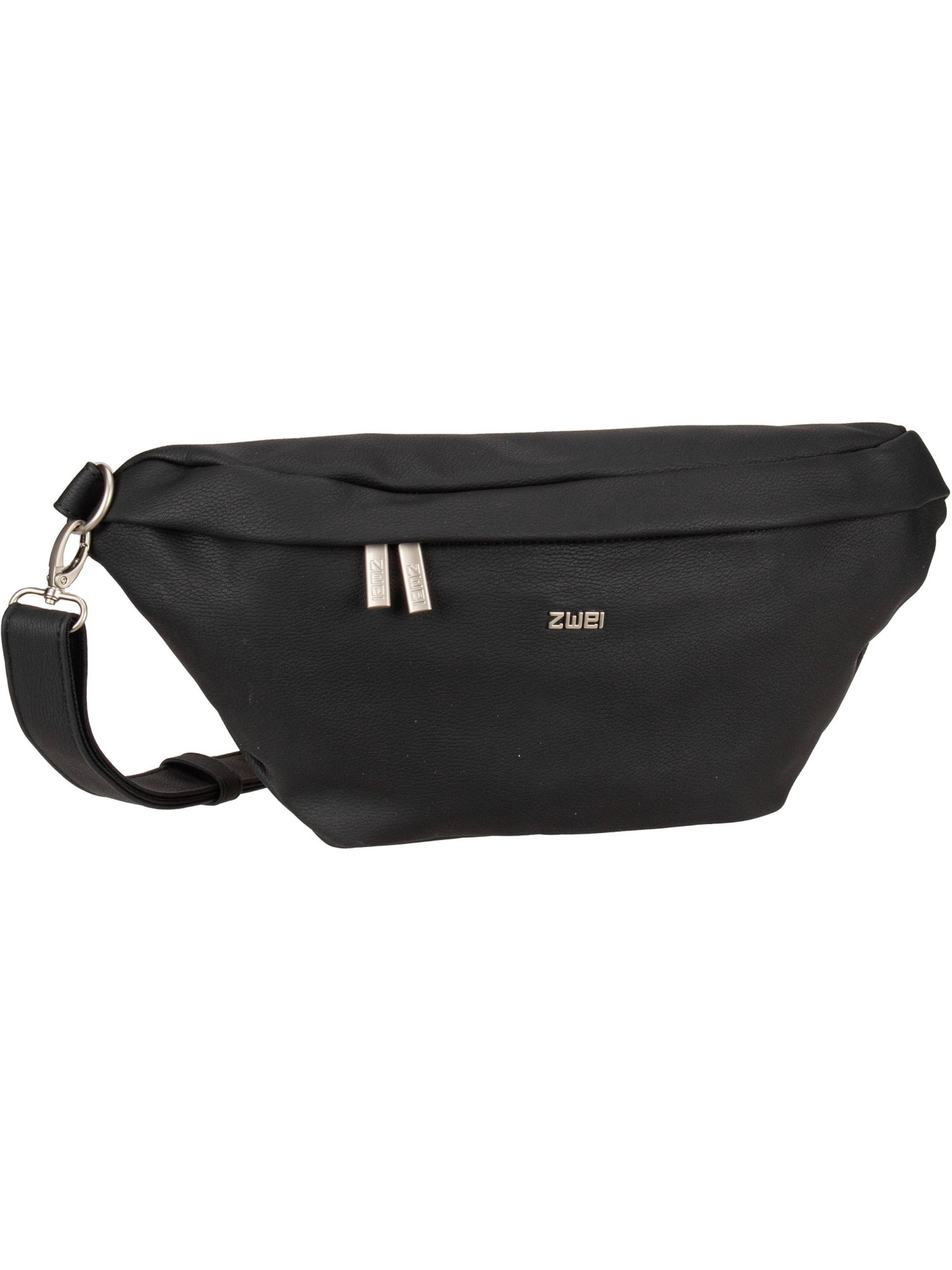 ZWEI Gürteltasche 'Mademoiselle.M' in Schwarz: Vorderseite