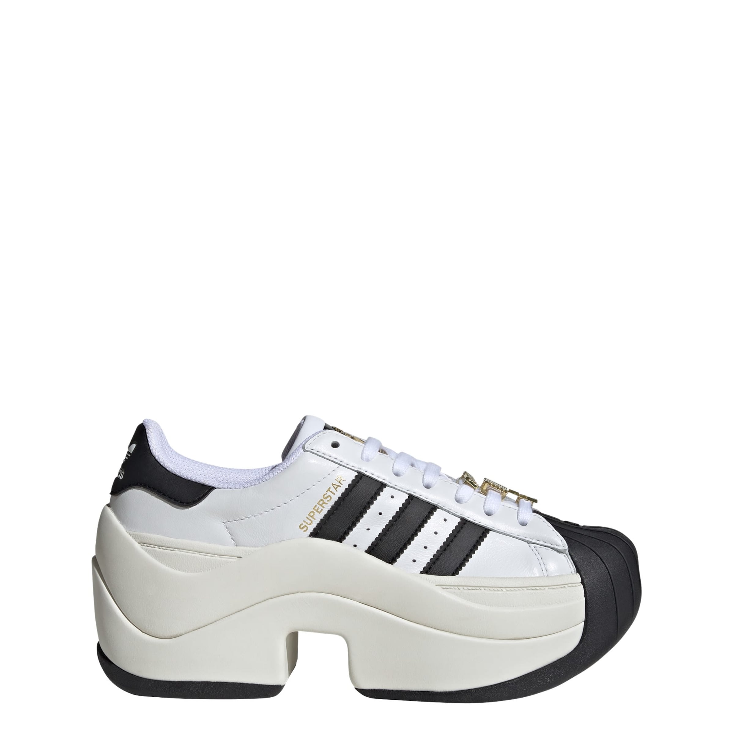 Baskets basses 'Superstar Bold' ADIDAS ORIGINALS en blanc
