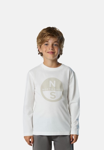 North Sails Shirt in Wit: voorkant