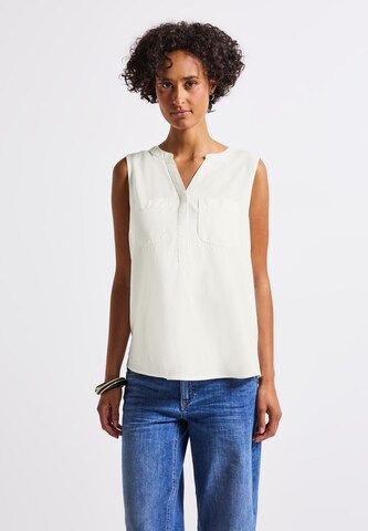 STREET ONE Bluse in Weiß: Vorderseite