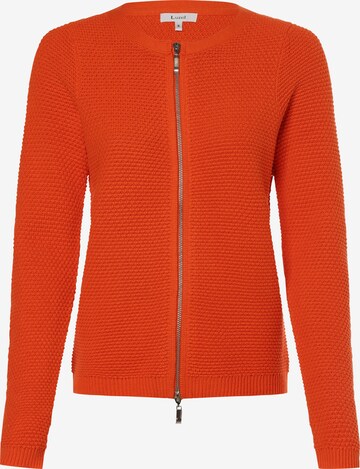 Marie Lund Strickjacke in Orange: predná strana