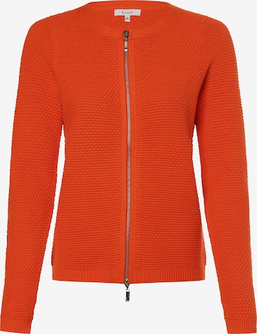 Marie Lund Strickjacke in Orange: predná strana