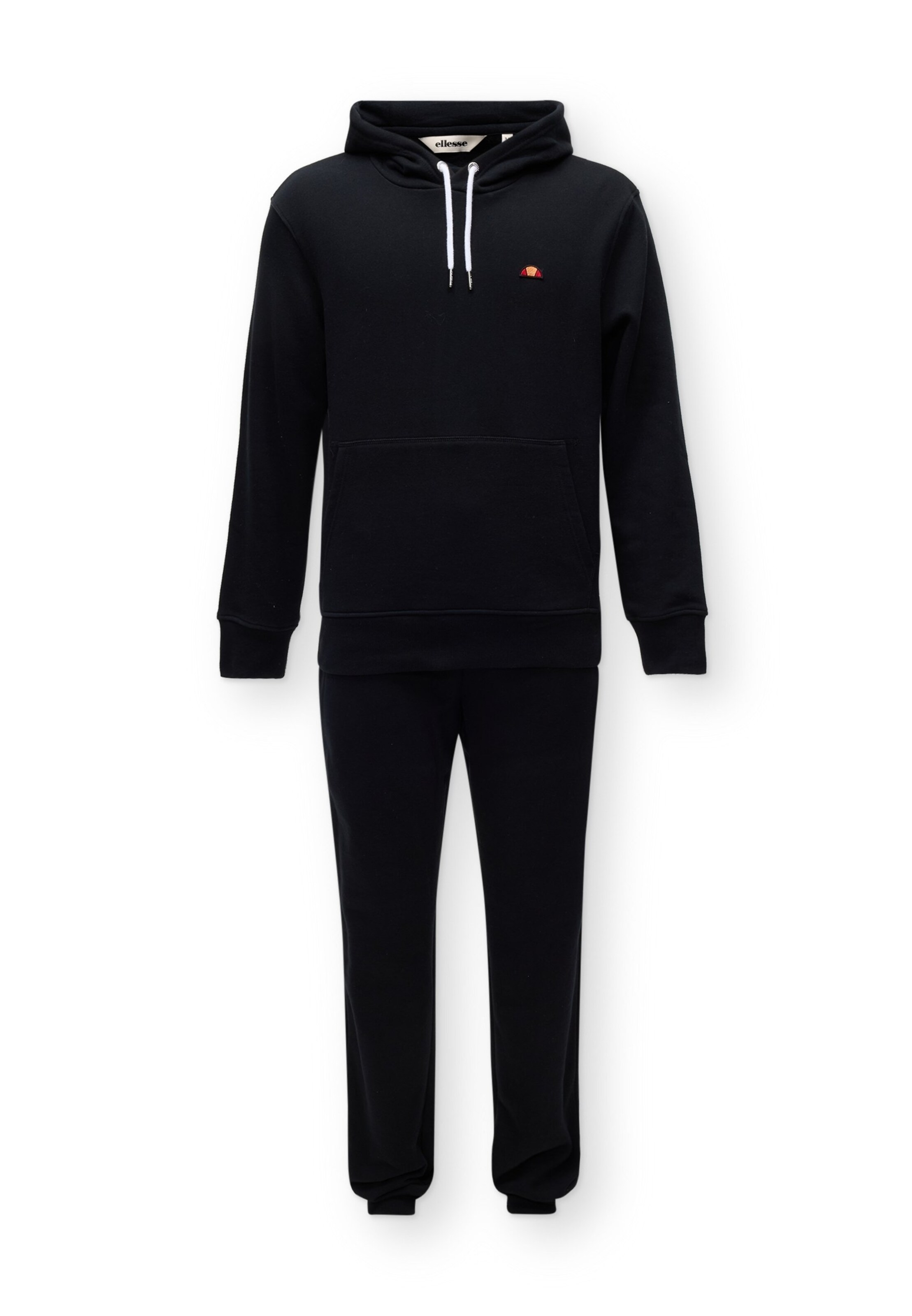 ELLESSE Тренировочный костюм 'Traccota 2' в Черный: спереди