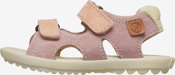 NATURINO Open schoenen 'SKY' in Roze: voorkant