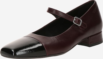raudona VAGABOND SHOEMAKERS Balerinos 'DEBBI': priekis