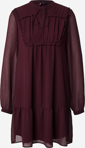 VERO MODA Šaty 'VMLINEA' - Červená: predná strana