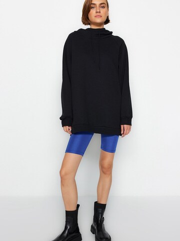 Sweat-shirt Trendyol en noir