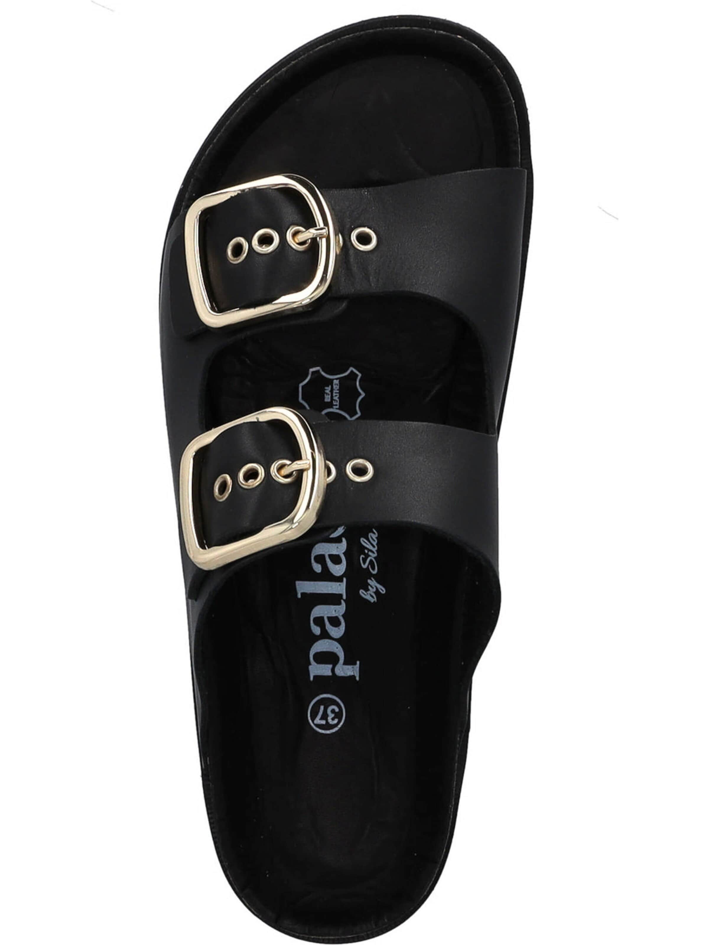 Sandales 'Palado Korfu Niete by Sila Sahin' Palado by Sila Sahin en noir