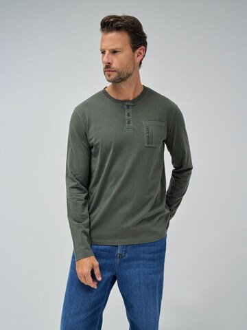 T-Shirt Salsa Jeans en vert : devant
