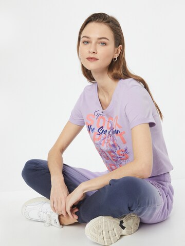 Soccx T-Shirt in Lila