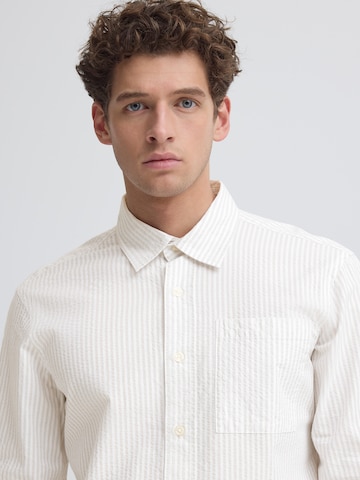 Casual Friday - Ajuste confortable Camisa 'CFJaevon' en gris