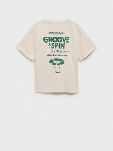 MANGO KIDS Shirt 'SPIN' in Beige