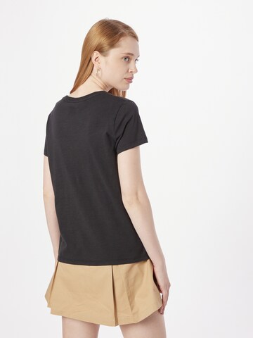 LEVI'S ® Majica 'Graphic Perfect Vneck' | črna barva