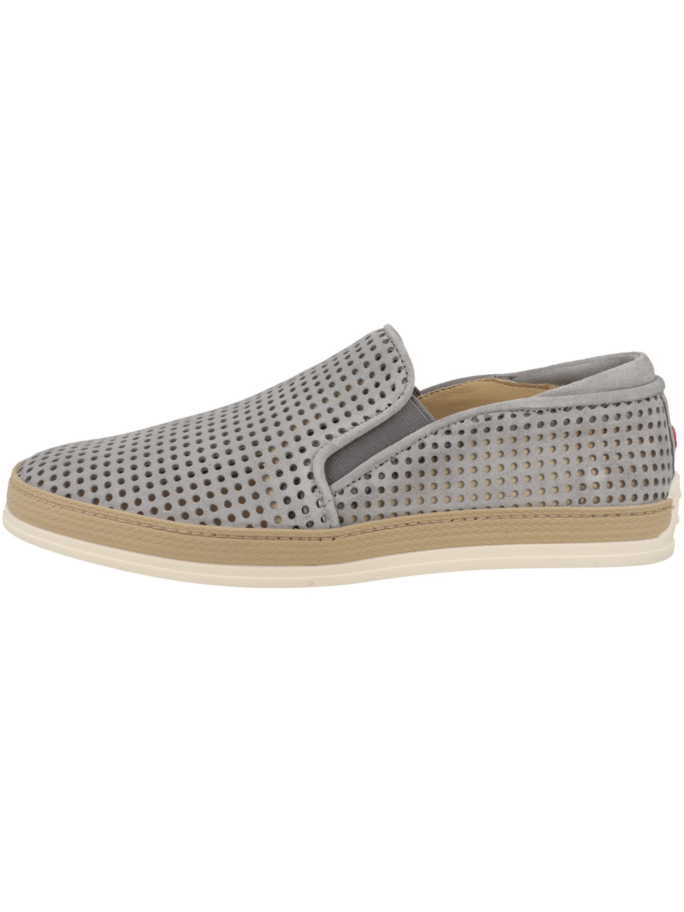 NOBRAND Slipper 'Barcelo 1' in Grau