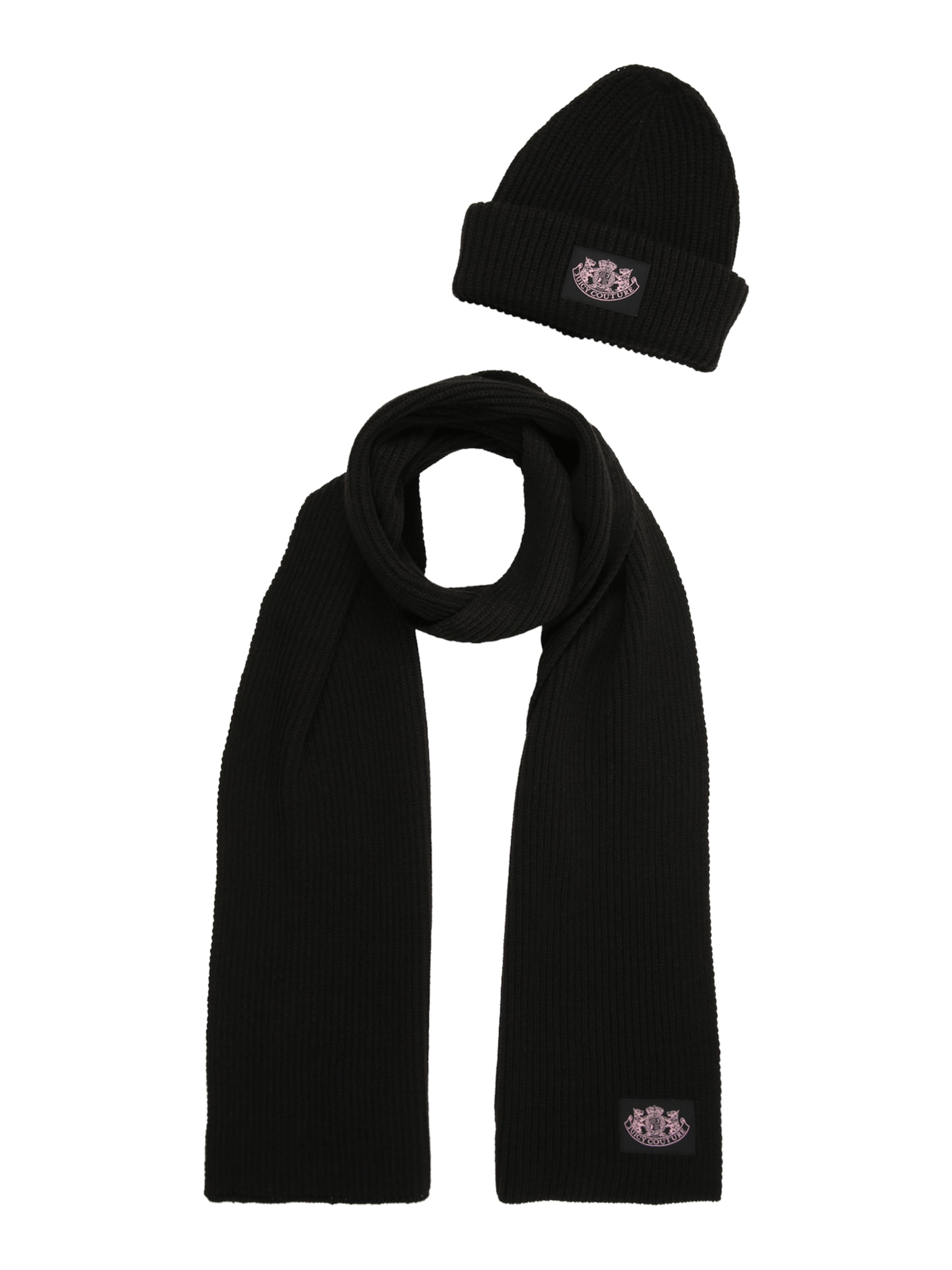 Juicy Couture Κασκόλ σε μαύρο: μπροστά