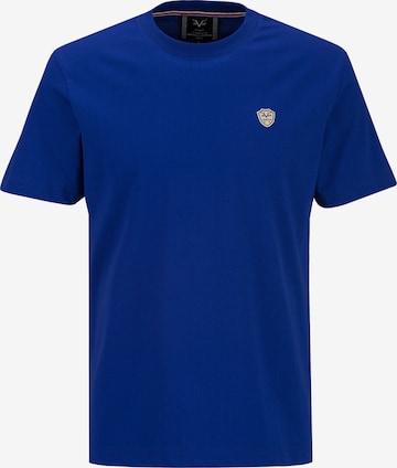 T-Shirt 'Rafael' 19V69 ITALIA en bleu : devant