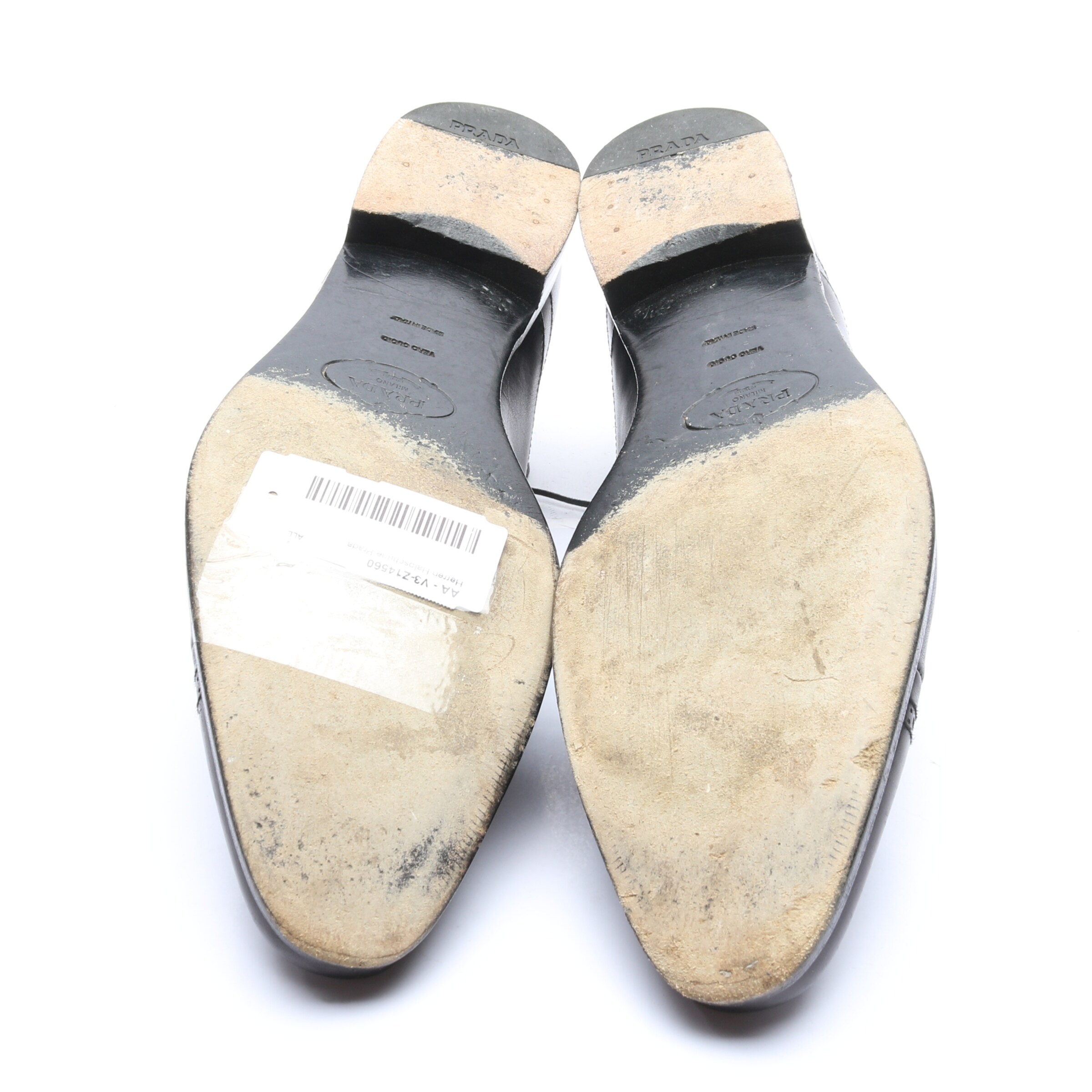 PRADA Flats & Loafers in 42,5 in Black