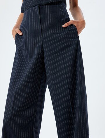 Koton Wide leg Trousers in Blue