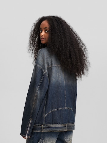 Bershka Tussenjas in Blauw