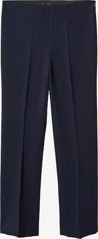 MANGO Pleated Pants 'ATENAS' in Blue: front