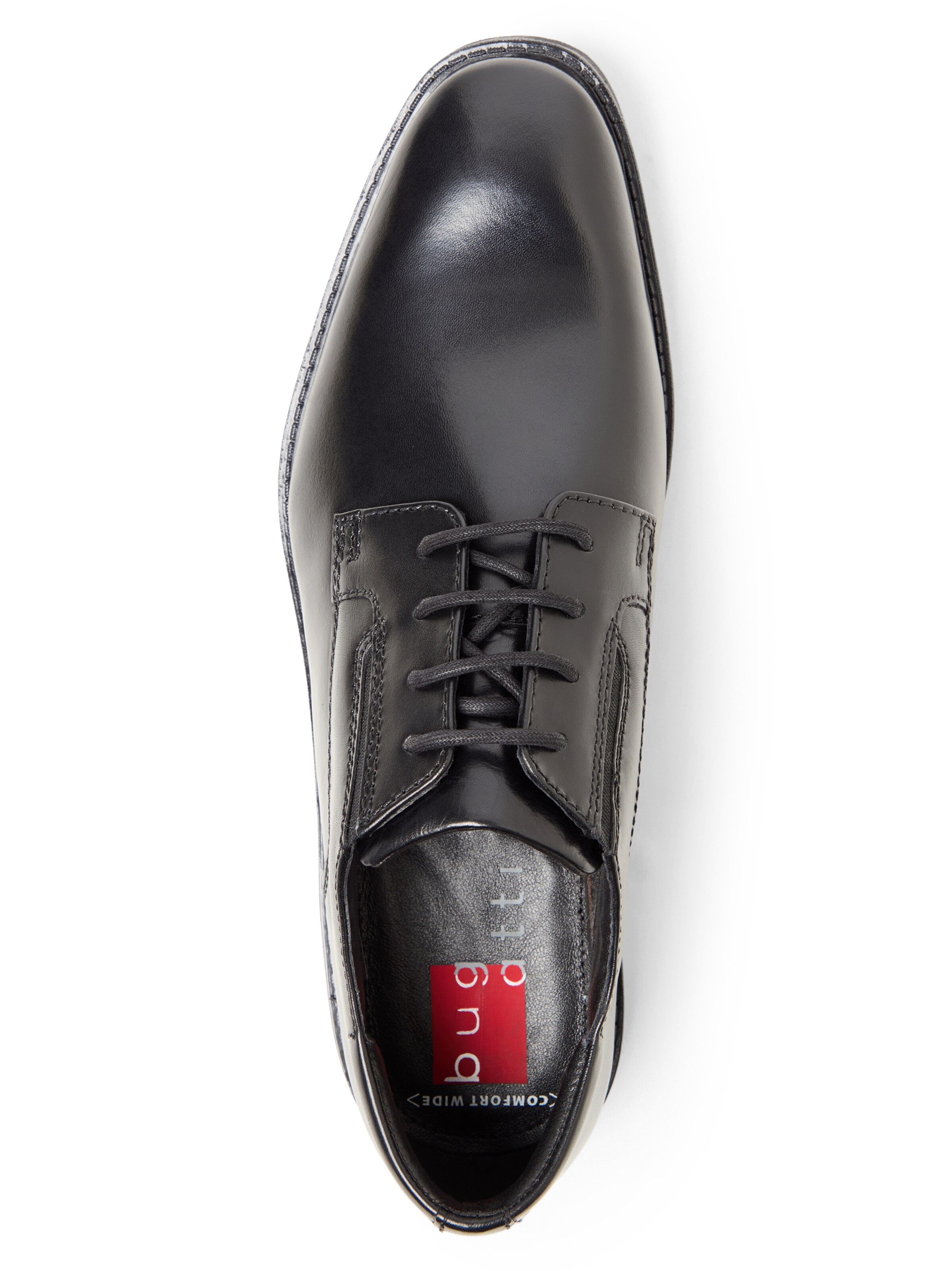 bugatti Schnürschuh in Schwarz