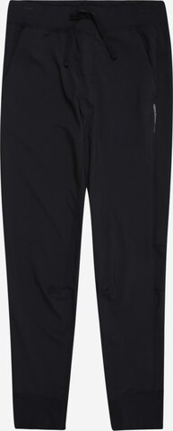 Abercrombie & Fitch Zwężany krój Spodnie w kolorze czarny: przód