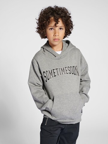 SOMETIME SOON - Sweatshirt 'Ocean' em cinzento: frente