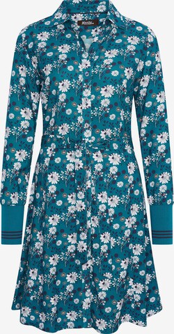 4funkyflavours Shirt Dress 'Play With Me' in Blue: front