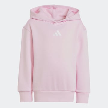 rožinė ADIDAS SPORTSWEAR Sportinio tipo megztinis 'Essentials': priekis