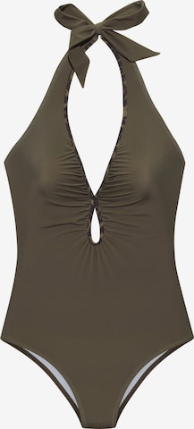 Maillot de bain LASCANA en vert : devant