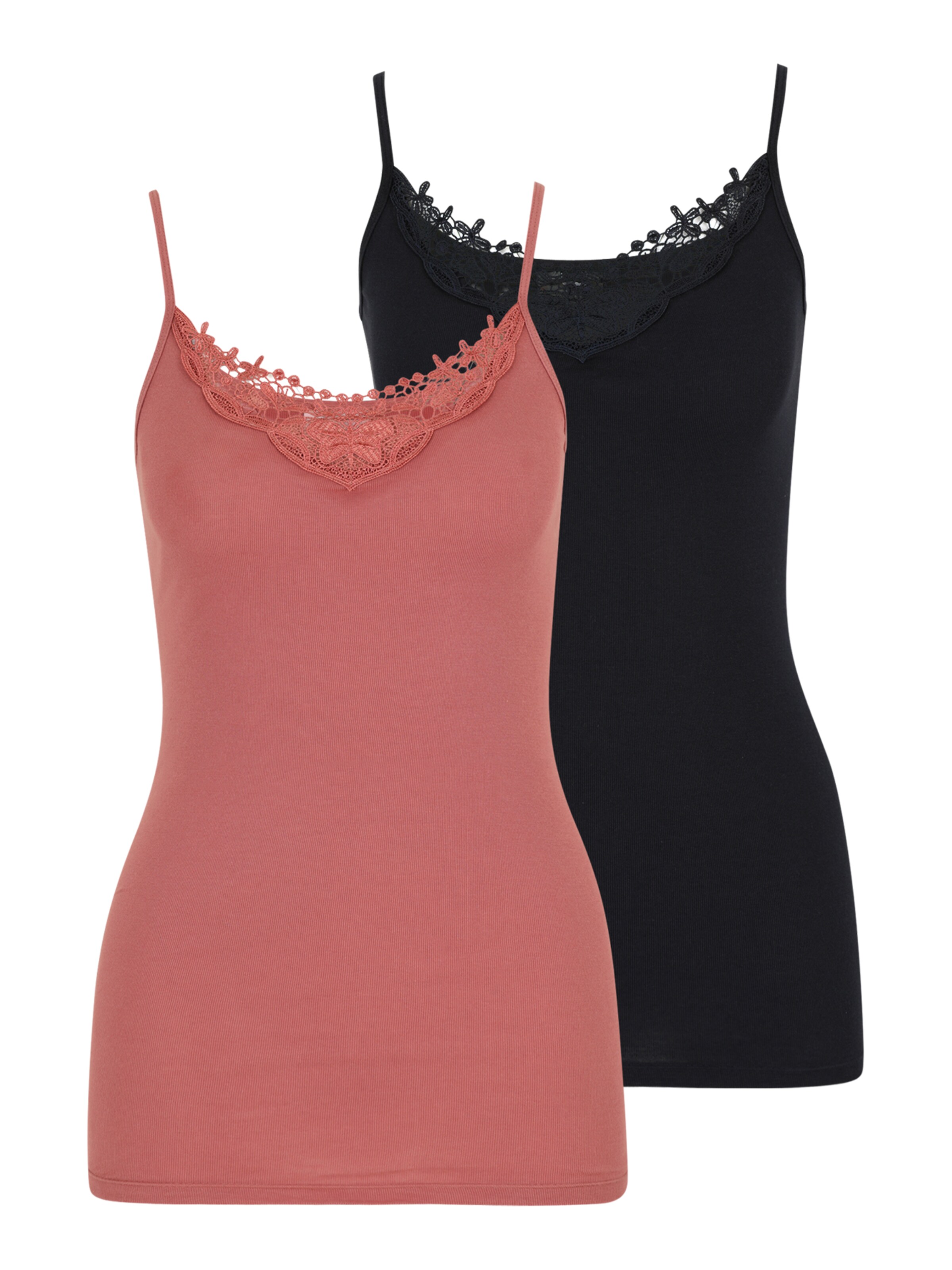 Only Tall Topp 'ONLKIRA', värv roosa: eest vaates