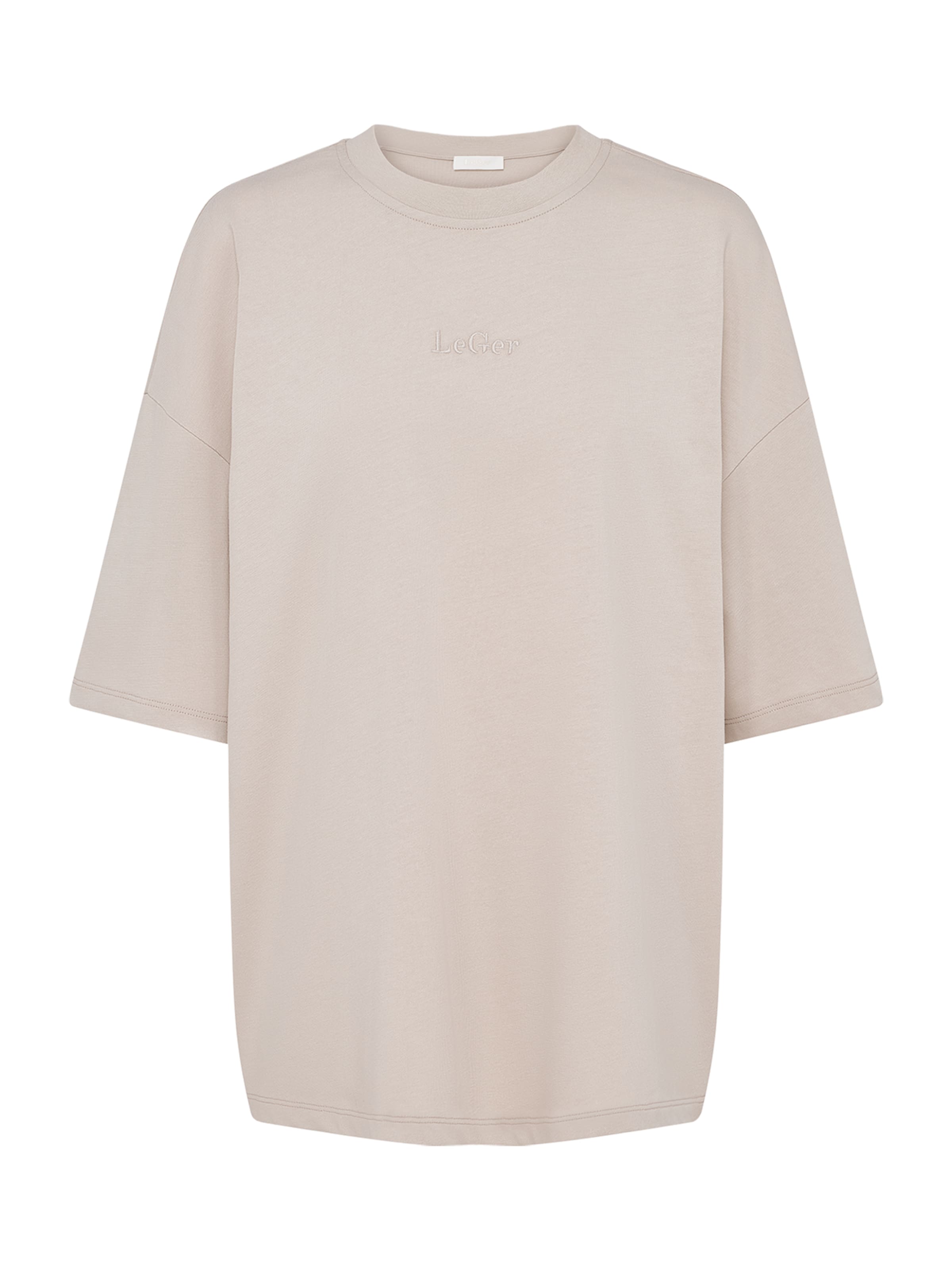 LeGer by Lena Gercke Shirt 'Suzi' in Greige / Dark green / White, Item view