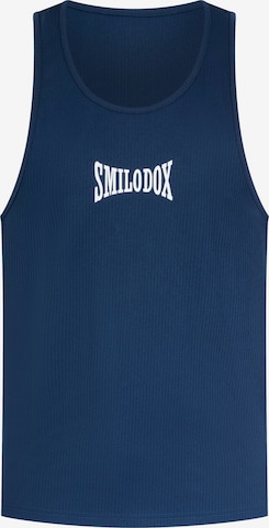 T-Shirt ' Classic Ripp ' Smilodox en bleu : devant