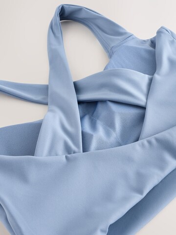 Bustier Soutien-gorge de sport self. en bleu