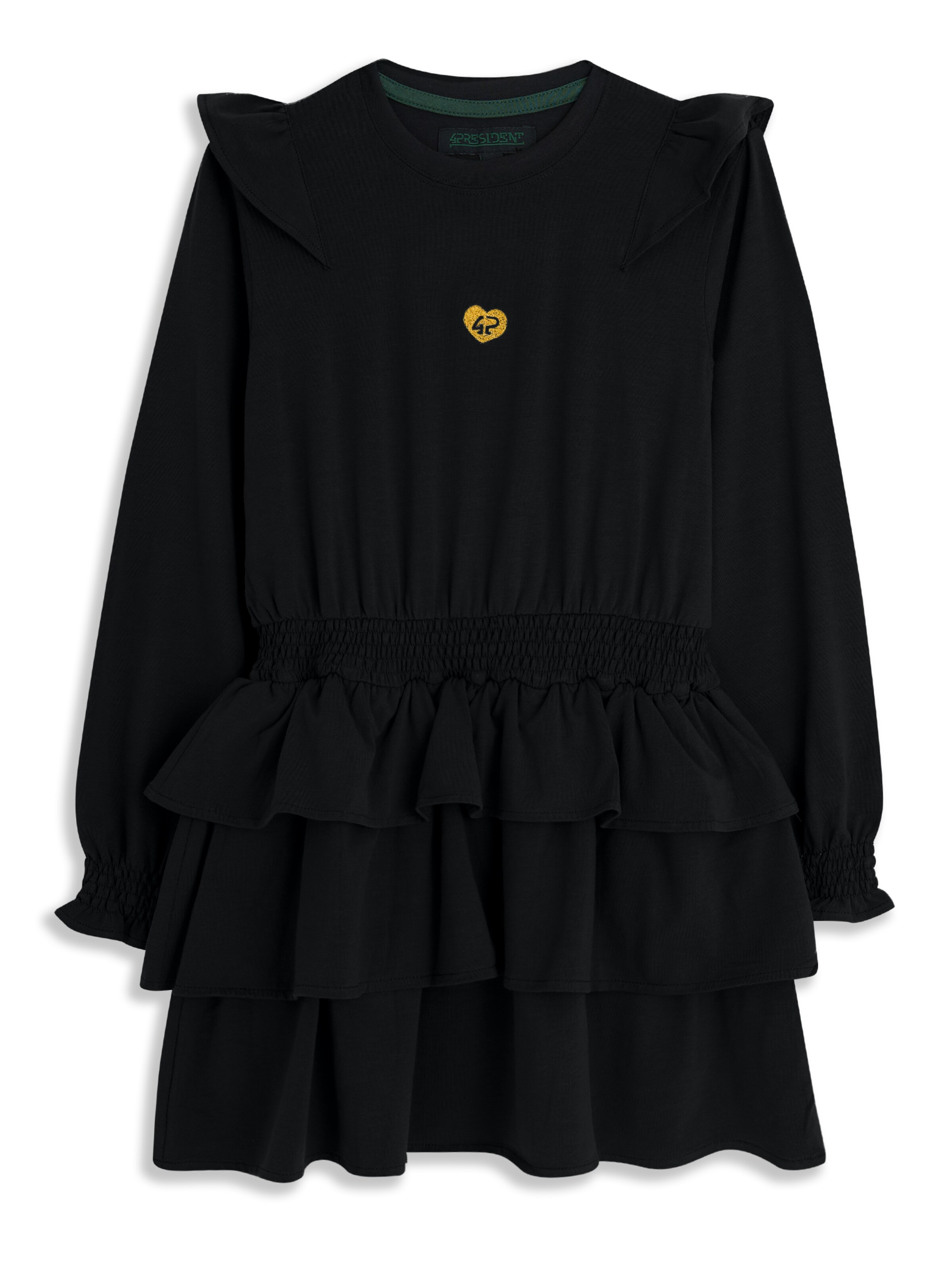 4PRESIDENT Dress in Black: front