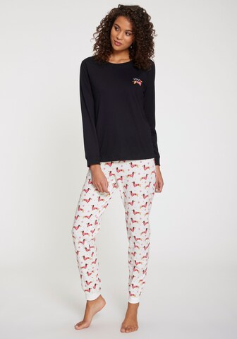 LASCANA - Pijama en negro: frente
